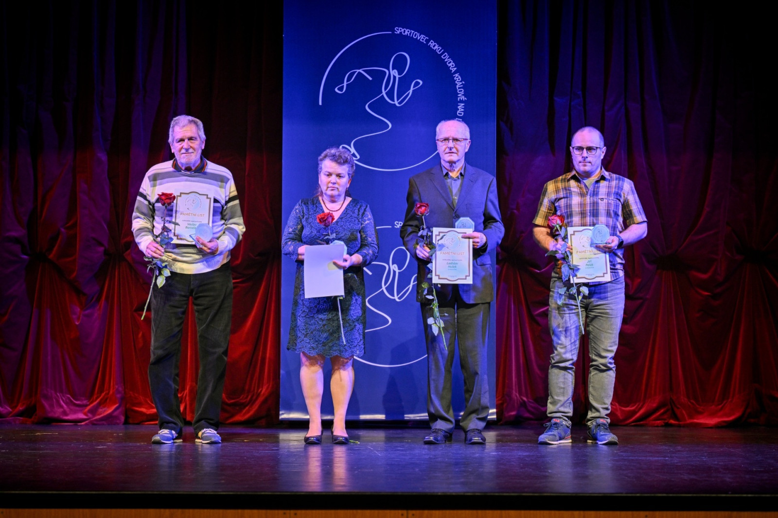 Cena Sportovní srdce: Miloslav Falta, Václav Bartoška Cena Sportovní srdce (in memoriam): Miroslav Špatenka, Ladislav Hušek, Jiří Pelák