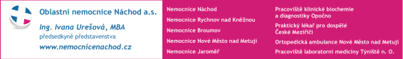Oblastní nemocnice Náchod - pobočky